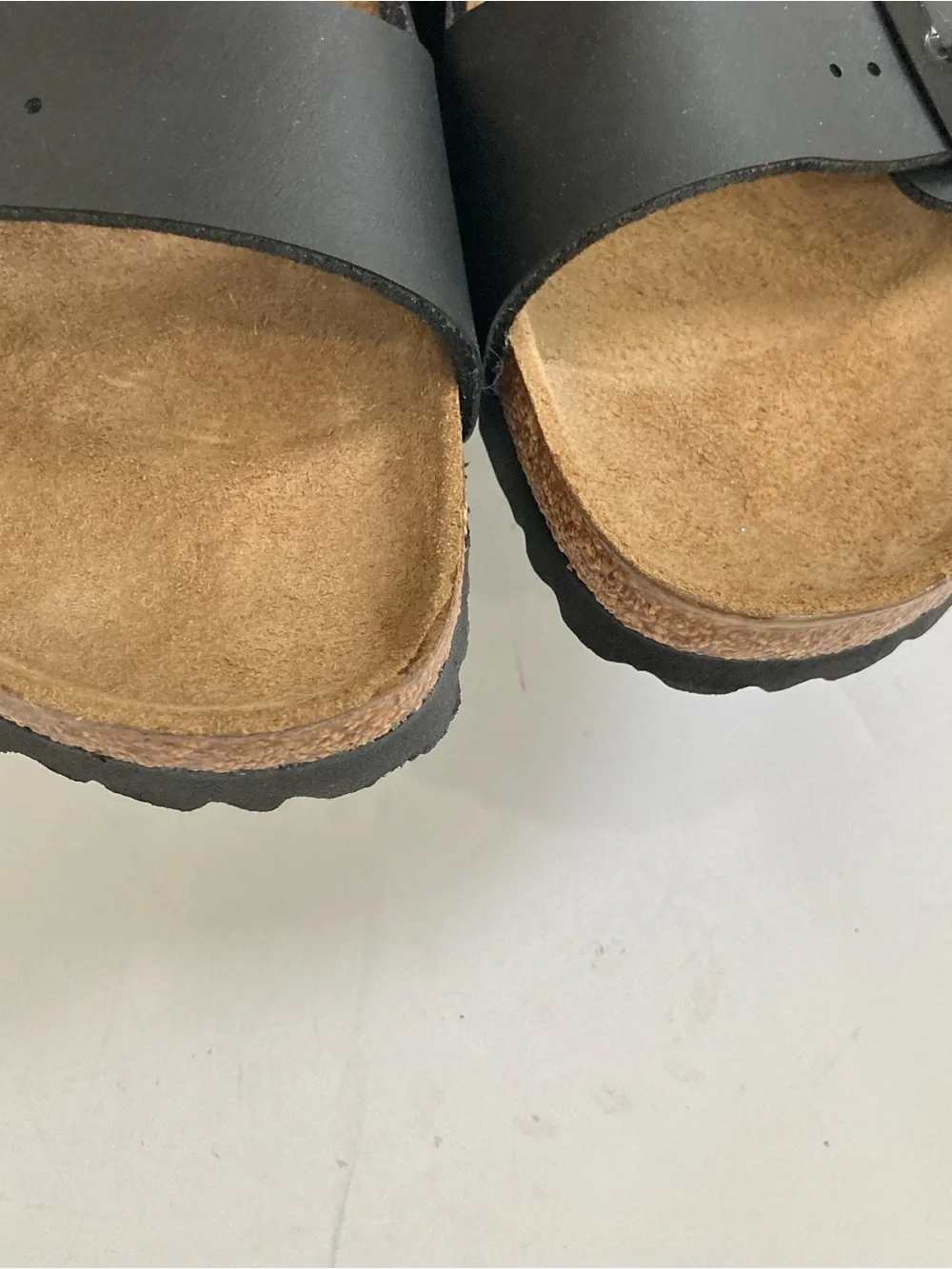 BIRKENSTOCK Arizona Footbed Slide Sandal Black Size 42 Conform Walking Travel
